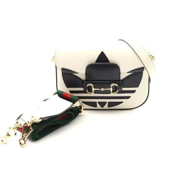Gucci Handbags - Gucci Leather Horsebit 1955 Shoulder Bag